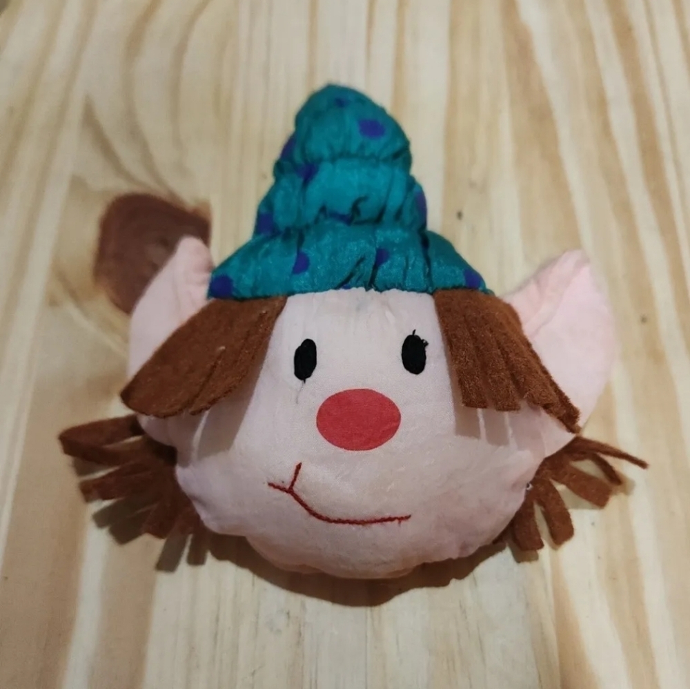 Gibson Greetings Plush Christmas Elf Stuffed Animal 1994 Vintage Collectible 5'
